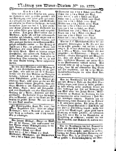 Wiener Zeitung 17770201 Seite: 17