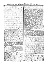 Wiener Zeitung 17770312 Seite: 17