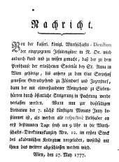 Wiener Zeitung 17770528 Seite: 27