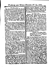 Wiener Zeitung 17770827 Seite: 17