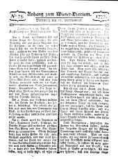 Wiener Zeitung 17770917 Seite: 9