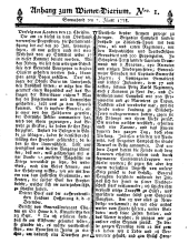 Wiener Zeitung 17780103 Seite: 9