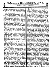 Wiener Zeitung 17780107 Seite: 9