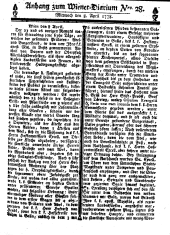 Wiener Zeitung 17780408 Seite: 9