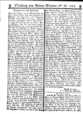 Wiener Zeitung 17780819 Seite: 17