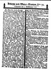 Wiener Zeitung 17780905 Seite: 9
