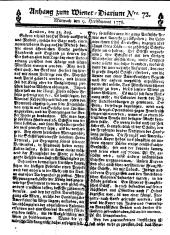 Wiener Zeitung 17780909 Seite: 9