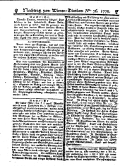 Wiener Zeitung 17780923 Seite: 17
