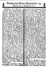 Wiener Zeitung 17781125 Seite: 9