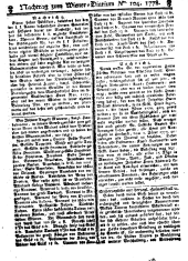 Wiener Zeitung 17781230 Seite: 17