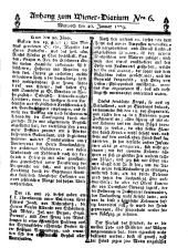 Wiener Zeitung 17790120 Seite: 9
