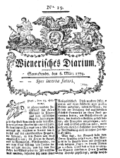 Wiener Zeitung 17790306 Seite: 1