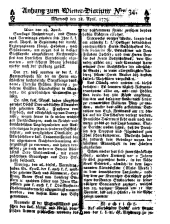 Wiener Zeitung 17790428 Seite: 9