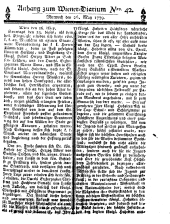 Wiener Zeitung 17790526 Seite: 9