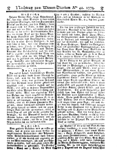 Wiener Zeitung 17790526 Seite: 17