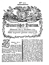 Wiener Zeitung 17790623 Seite: 1