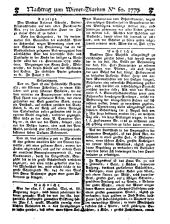 Wiener Zeitung 17790728 Seite: 17