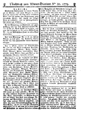 Wiener Zeitung 17791006 Seite: 17