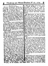 Wiener Zeitung 17791009 Seite: 15