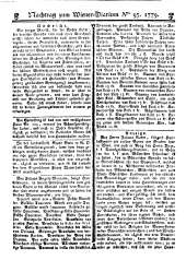 Wiener Zeitung 17791127 Seite: 17