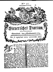 Wiener Zeitung 17791204 Seite: 1