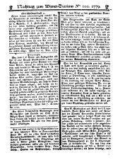 Wiener Zeitung 17791215 Seite: 17