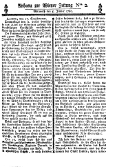 Wiener Zeitung 17800105 Seite: 9