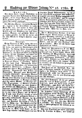 Wiener Zeitung 17800219 Seite: 17