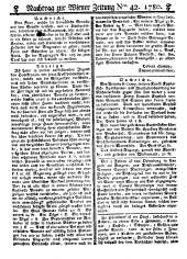 Wiener Zeitung 17800524 Seite: 17