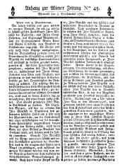 Wiener Zeitung 17800603 Seite: 9