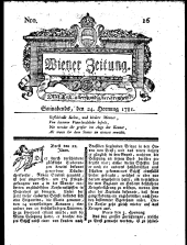 Wiener Zeitung 17810224 Seite: 1