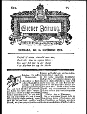 Wiener Zeitung 17811212 Seite: 1