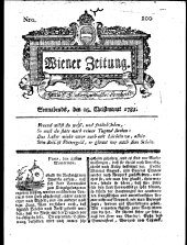 Wiener Zeitung 17811215 Seite: 1