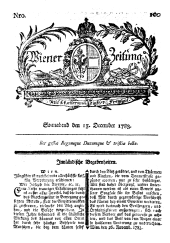 Wiener Zeitung 17831213 Seite: 1