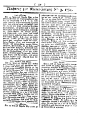 Wiener Zeitung 17840110 Seite: 17