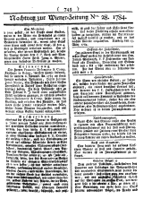 Wiener Zeitung 17840407 Seite: 17