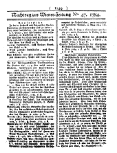 Wiener Zeitung 17840612 Seite: 17