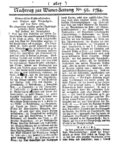 Wiener Zeitung 17841117 Seite: 17