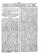 Wiener Zeitung 17841229 Seite: 17