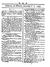 Wiener Zeitung 17870106 Seite: 9