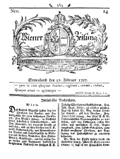 Wiener Zeitung 17870217 Seite: 1