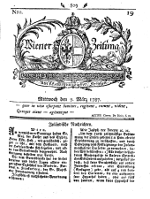 Wiener Zeitung 17870307 Seite: 1