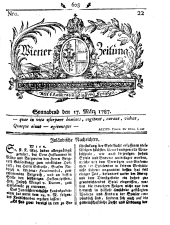 Wiener Zeitung 17870317 Seite: 1