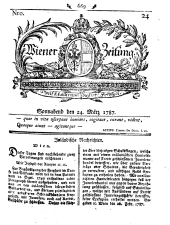 Wiener Zeitung 17870324 Seite: 1