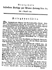 Wiener Zeitung 17890801 Seite: 33