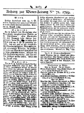 Wiener Zeitung 17890905 Seite: 9