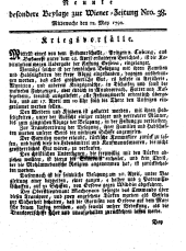 Wiener Zeitung 17900512 Seite: 33