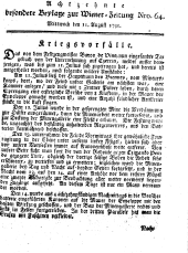 Wiener Zeitung 17900811 Seite: 33