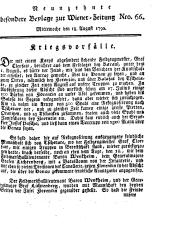 Wiener Zeitung 17900818 Seite: 33