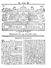 Wiener Zeitung 17901225 Seite: 1